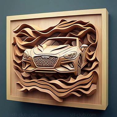 3D мадэль Hyundai Genesis (STL)